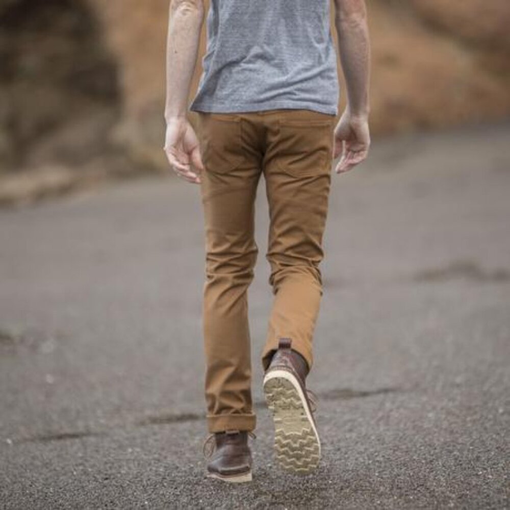 Gustin Men's Tan Duck Pants - Picture 2 of 13
